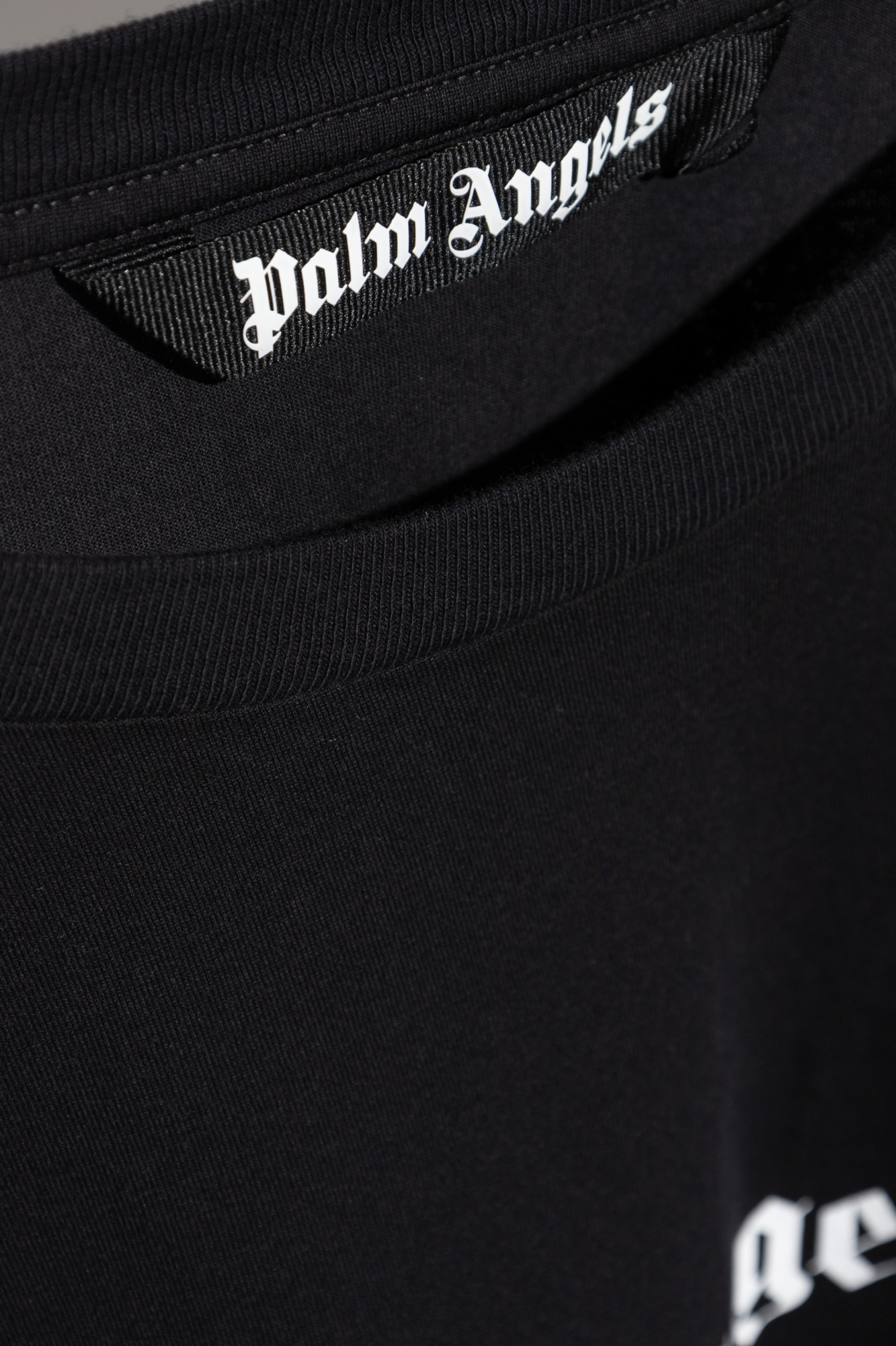 Black T-shirt with logo Palm Angels - Vitkac Italy Black T-shirt with logo Palm Angels - Vitkac Italy